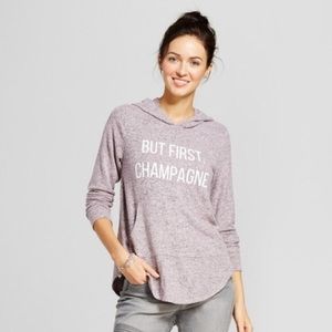 Grayson threads “But First, Champagne” NWT X-Small
